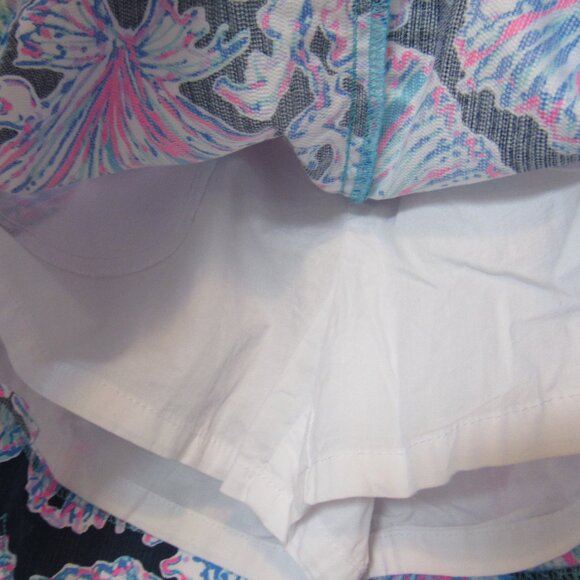 Lilly Pulitzer Multicolor Cotton Skort waist 26in - Picture 8 of 9